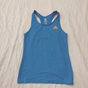 🦚🦚🦚 ADIDAS GIRLS ATHLETIC SLEVELESS SHIRT TANK SIZE M 10-12 🦚🦚🦚